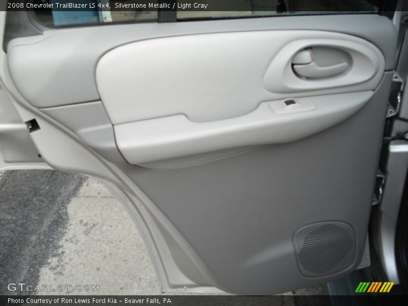 Silverstone Metallic / Light Gray 2008 Chevrolet TrailBlazer LS 4x4
