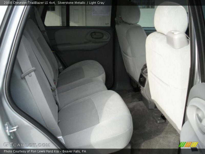 Silverstone Metallic / Light Gray 2008 Chevrolet TrailBlazer LS 4x4