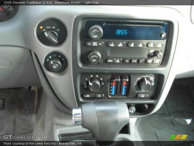Silverstone Metallic / Light Gray 2008 Chevrolet TrailBlazer LS 4x4