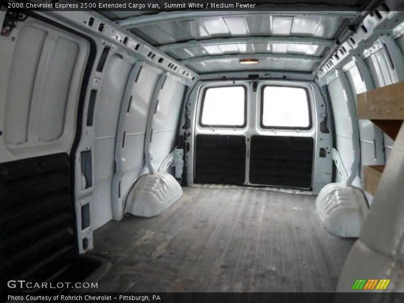 Summit White / Medium Pewter 2008 Chevrolet Express 2500 Extended Cargo Van