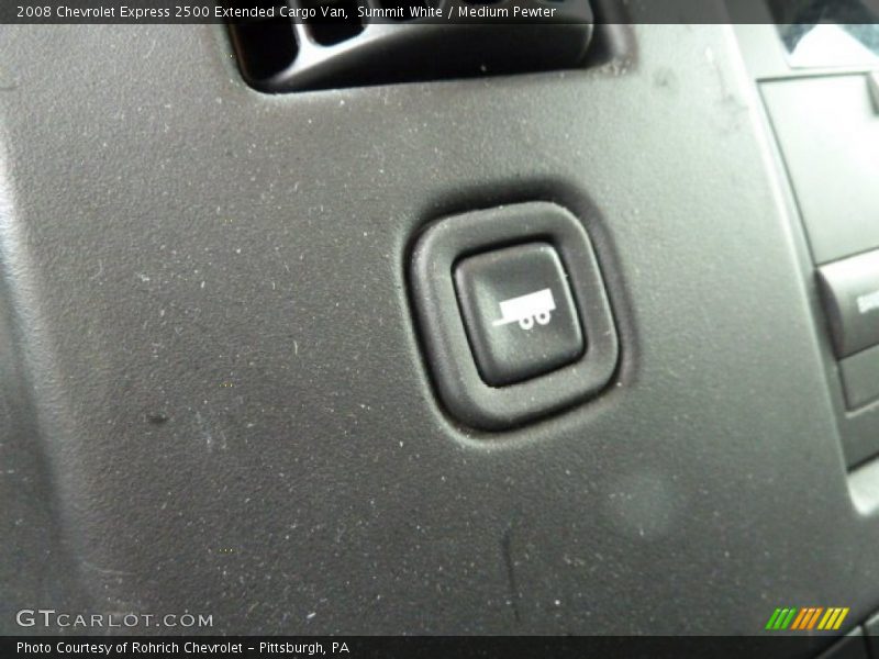 Summit White / Medium Pewter 2008 Chevrolet Express 2500 Extended Cargo Van