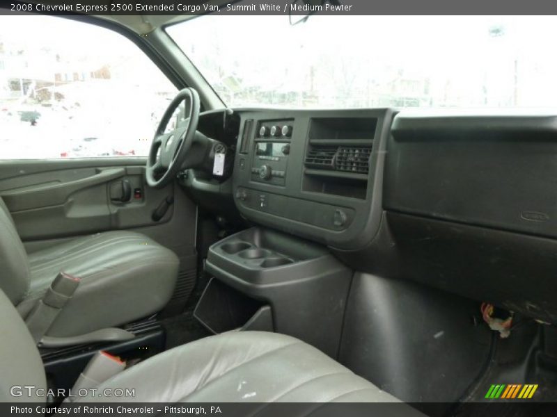 Summit White / Medium Pewter 2008 Chevrolet Express 2500 Extended Cargo Van