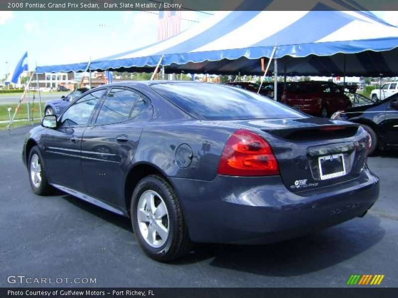 Dark Slate Metallic / Ebony 2008 Pontiac Grand Prix Sedan