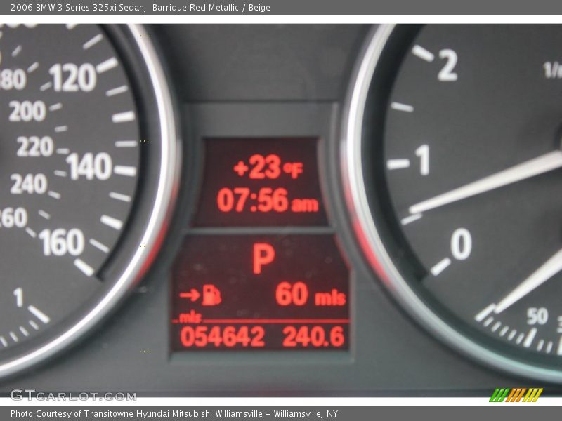 Barrique Red Metallic / Beige 2006 BMW 3 Series 325xi Sedan