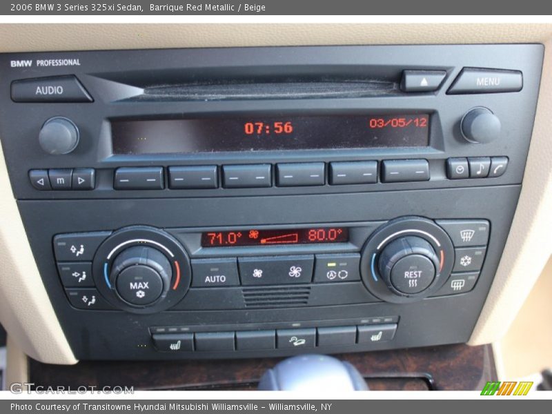 Barrique Red Metallic / Beige 2006 BMW 3 Series 325xi Sedan