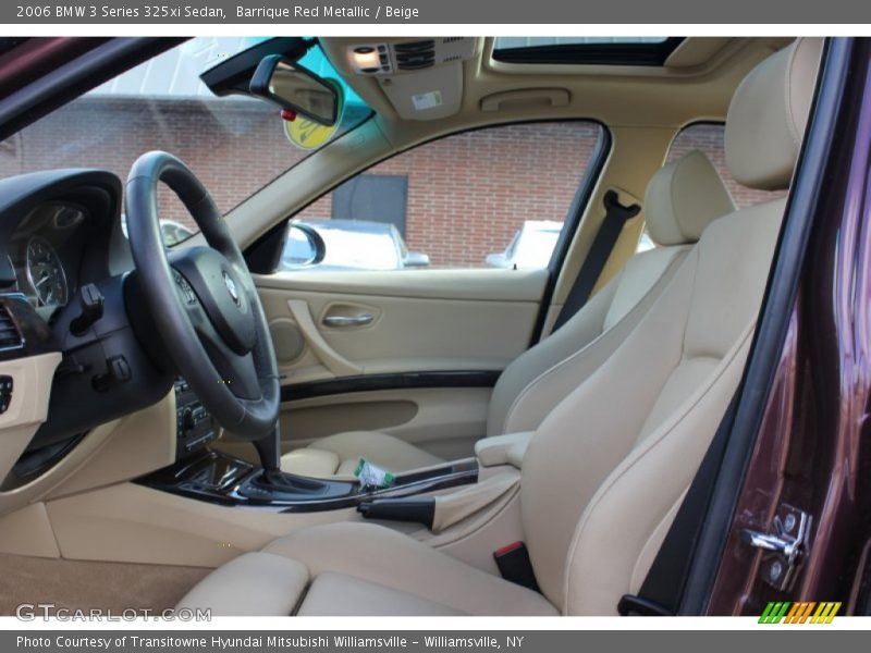 Barrique Red Metallic / Beige 2006 BMW 3 Series 325xi Sedan