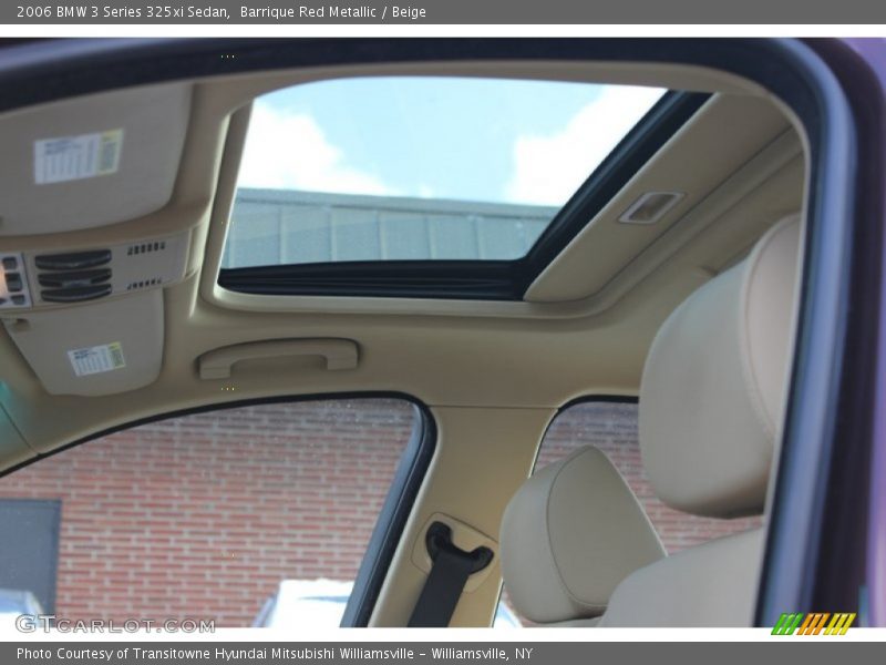 Barrique Red Metallic / Beige 2006 BMW 3 Series 325xi Sedan