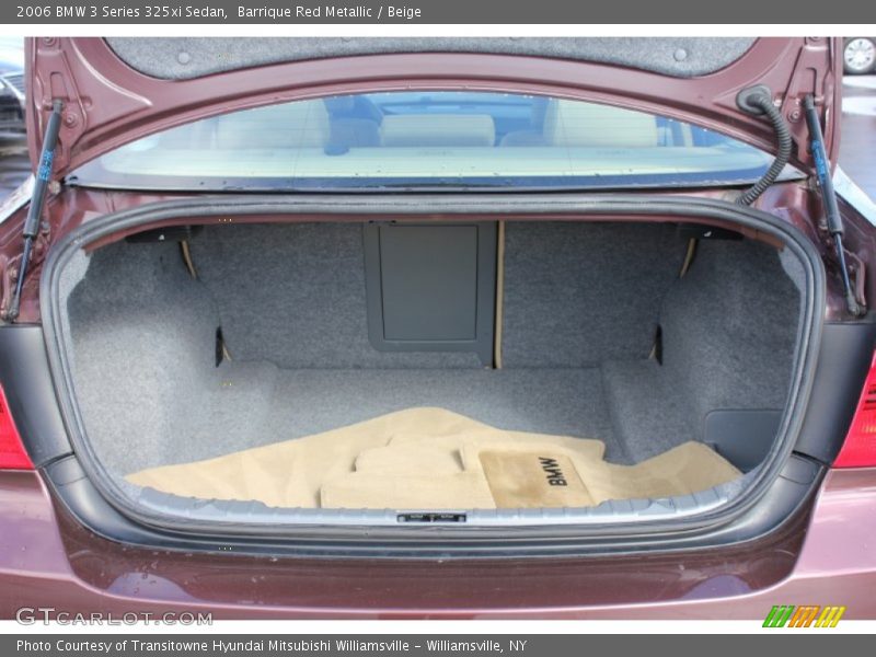 Barrique Red Metallic / Beige 2006 BMW 3 Series 325xi Sedan