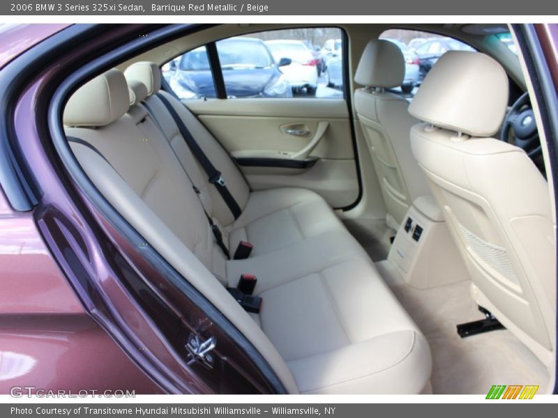 Barrique Red Metallic / Beige 2006 BMW 3 Series 325xi Sedan