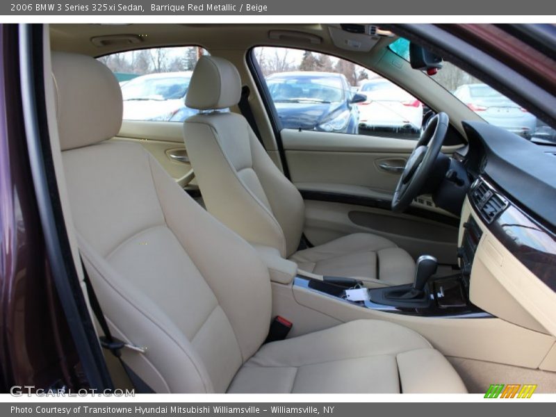 Barrique Red Metallic / Beige 2006 BMW 3 Series 325xi Sedan