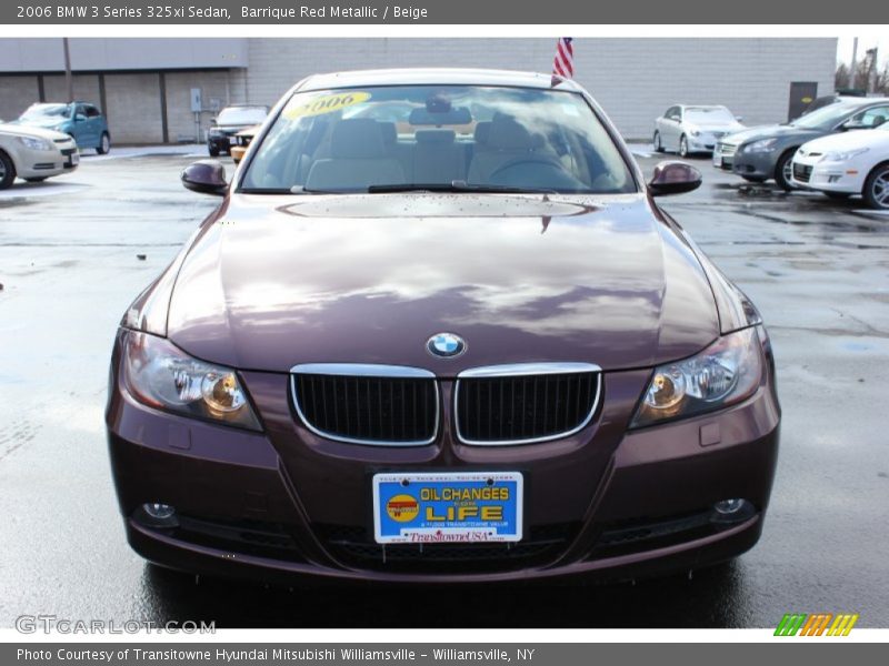 Barrique Red Metallic / Beige 2006 BMW 3 Series 325xi Sedan