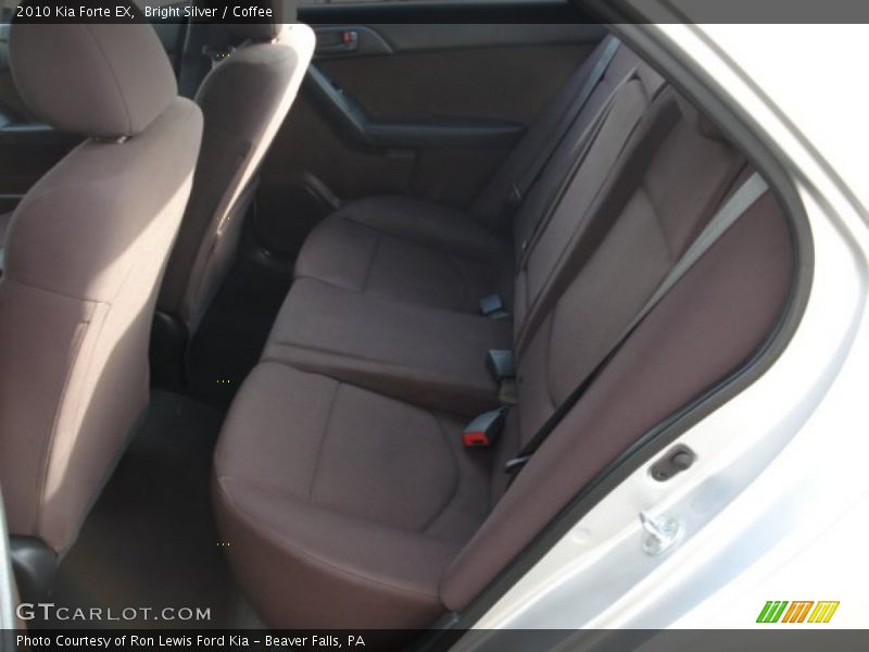 Bright Silver / Coffee 2010 Kia Forte EX