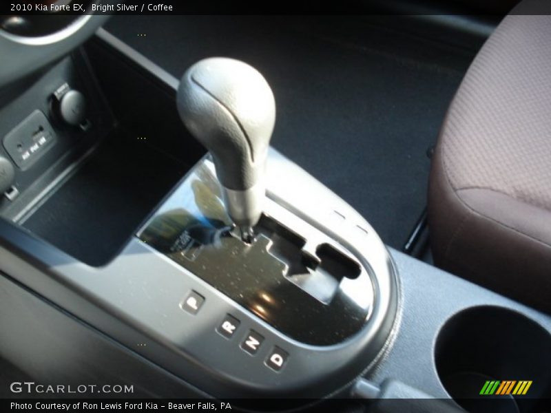 Bright Silver / Coffee 2010 Kia Forte EX