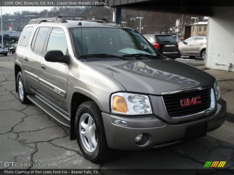 Liquid Silver Metallic / Ebony 2005 GMC Envoy XL SLE 4x4