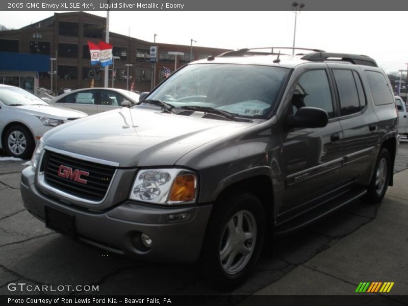 Liquid Silver Metallic / Ebony 2005 GMC Envoy XL SLE 4x4