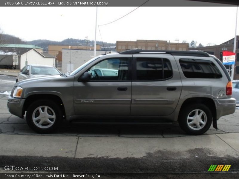 Liquid Silver Metallic / Ebony 2005 GMC Envoy XL SLE 4x4