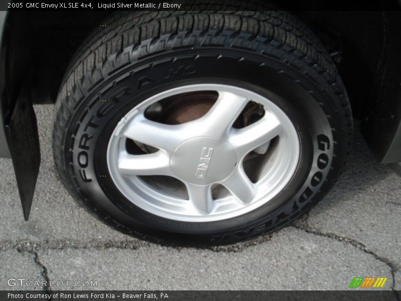 Liquid Silver Metallic / Ebony 2005 GMC Envoy XL SLE 4x4