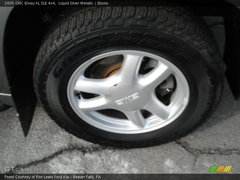 Liquid Silver Metallic / Ebony 2005 GMC Envoy XL SLE 4x4