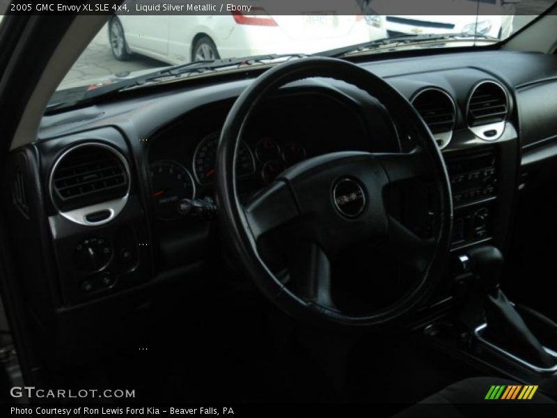 Liquid Silver Metallic / Ebony 2005 GMC Envoy XL SLE 4x4