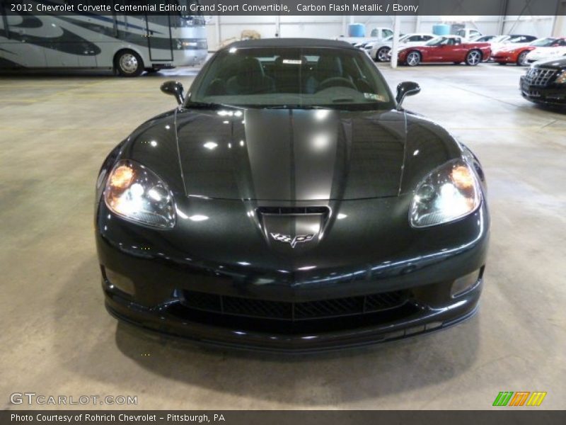  2012 Corvette Centennial Edition Grand Sport Convertible Carbon Flash Metallic