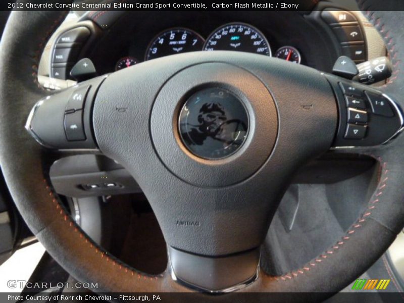  2012 Corvette Centennial Edition Grand Sport Convertible Steering Wheel