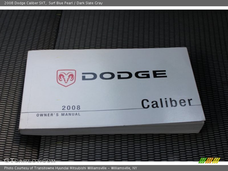 Surf Blue Pearl / Dark Slate Gray 2008 Dodge Caliber SXT