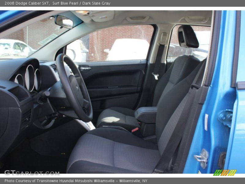 Surf Blue Pearl / Dark Slate Gray 2008 Dodge Caliber SXT