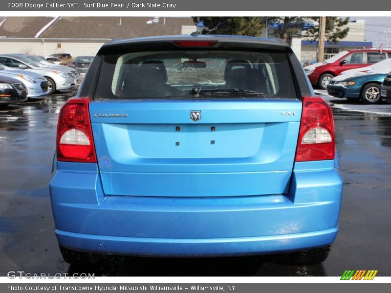 Surf Blue Pearl / Dark Slate Gray 2008 Dodge Caliber SXT