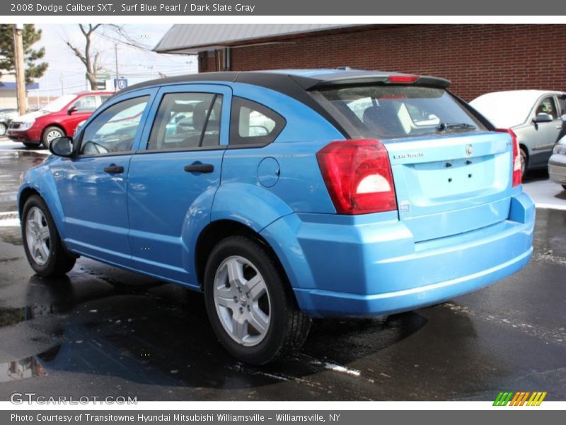 Surf Blue Pearl / Dark Slate Gray 2008 Dodge Caliber SXT