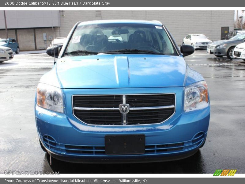 Surf Blue Pearl / Dark Slate Gray 2008 Dodge Caliber SXT