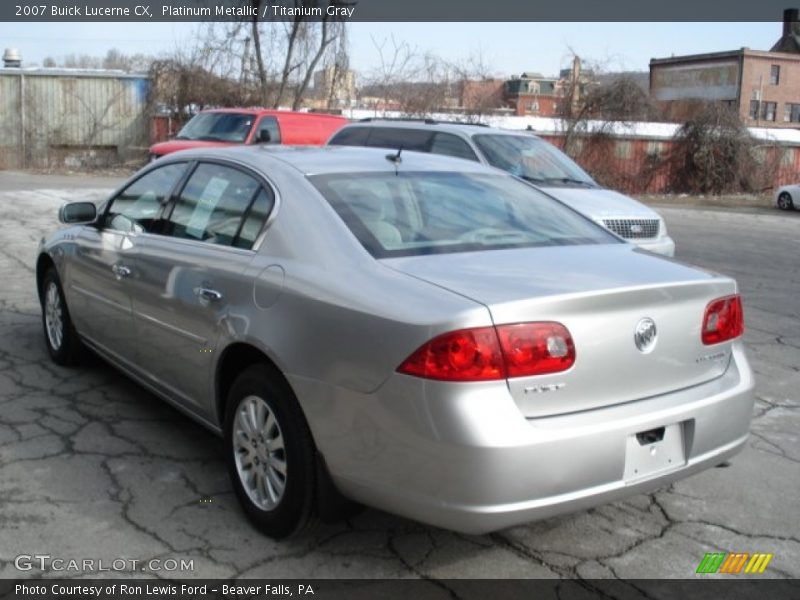 Platinum Metallic / Titanium Gray 2007 Buick Lucerne CX