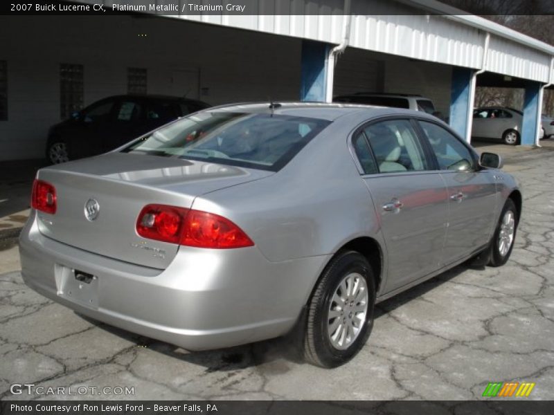 Platinum Metallic / Titanium Gray 2007 Buick Lucerne CX