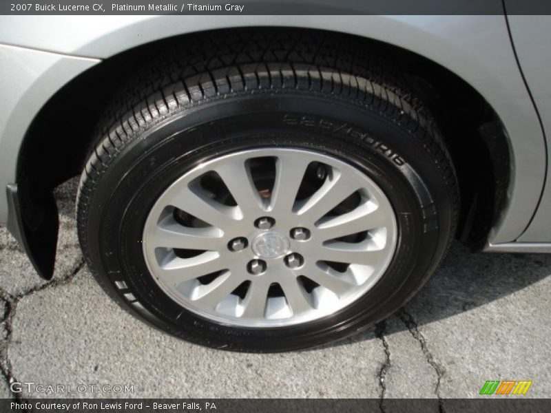 Platinum Metallic / Titanium Gray 2007 Buick Lucerne CX