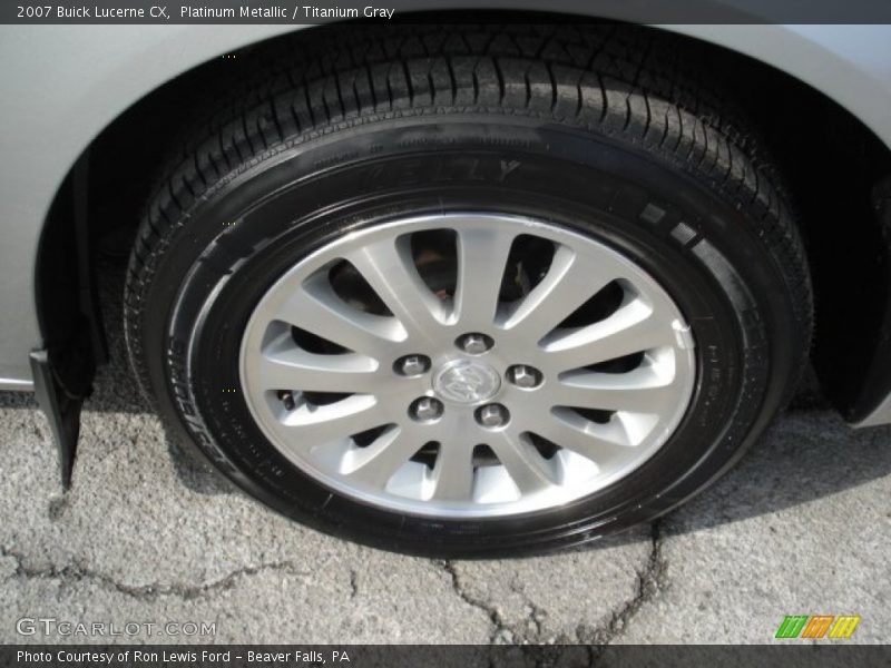 Platinum Metallic / Titanium Gray 2007 Buick Lucerne CX