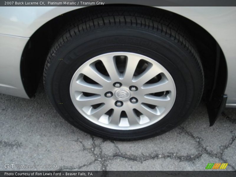 Platinum Metallic / Titanium Gray 2007 Buick Lucerne CX
