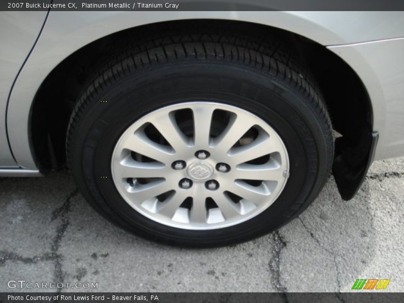 Platinum Metallic / Titanium Gray 2007 Buick Lucerne CX