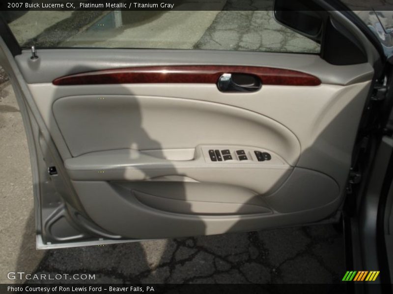 Platinum Metallic / Titanium Gray 2007 Buick Lucerne CX