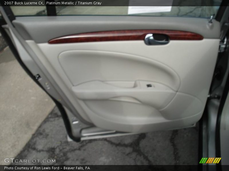 Platinum Metallic / Titanium Gray 2007 Buick Lucerne CX