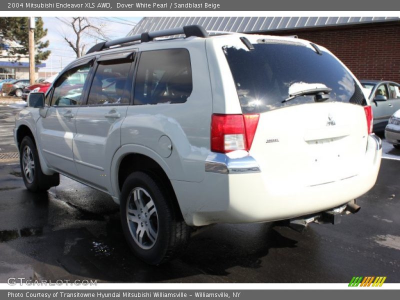 Dover White Pearl / Sandblast Beige 2004 Mitsubishi Endeavor XLS AWD
