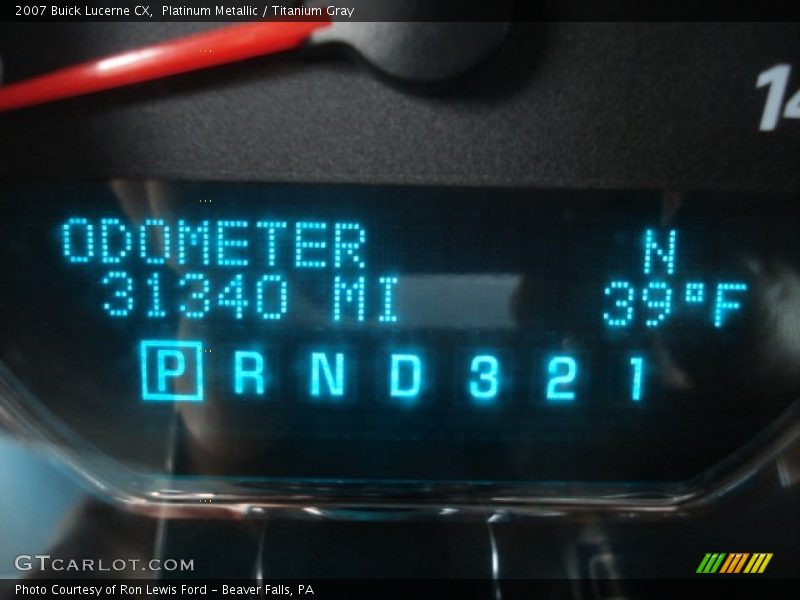 Platinum Metallic / Titanium Gray 2007 Buick Lucerne CX