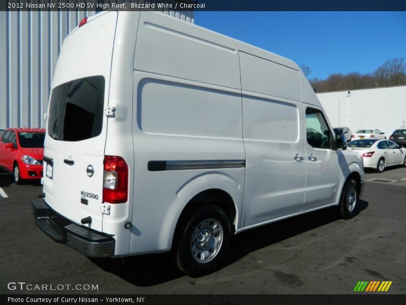  2012 NV 2500 HD SV High Roof Blizzard White