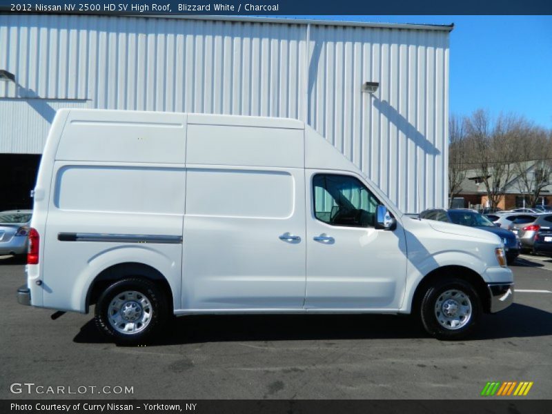  2012 NV 2500 HD SV High Roof Blizzard White