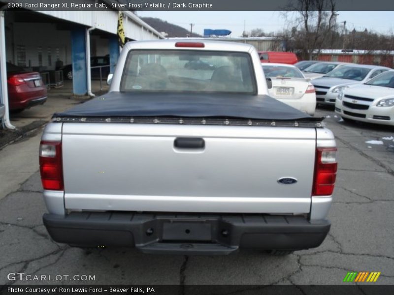 Silver Frost Metallic / Dark Graphite 2003 Ford Ranger XL Regular Cab