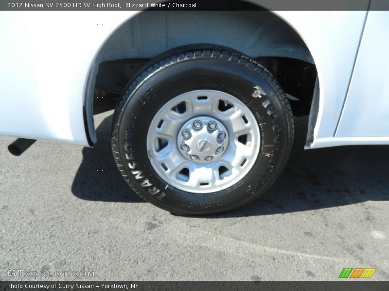 Blizzard White / Charcoal 2012 Nissan NV 2500 HD SV High Roof