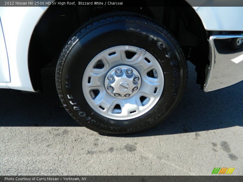Blizzard White / Charcoal 2012 Nissan NV 2500 HD SV High Roof
