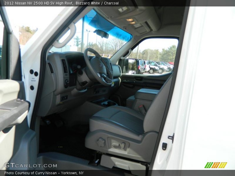 Blizzard White / Charcoal 2012 Nissan NV 2500 HD SV High Roof