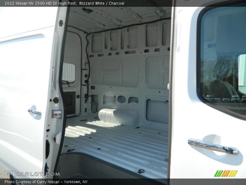 Blizzard White / Charcoal 2012 Nissan NV 2500 HD SV High Roof