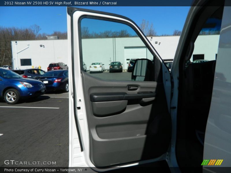 Blizzard White / Charcoal 2012 Nissan NV 2500 HD SV High Roof