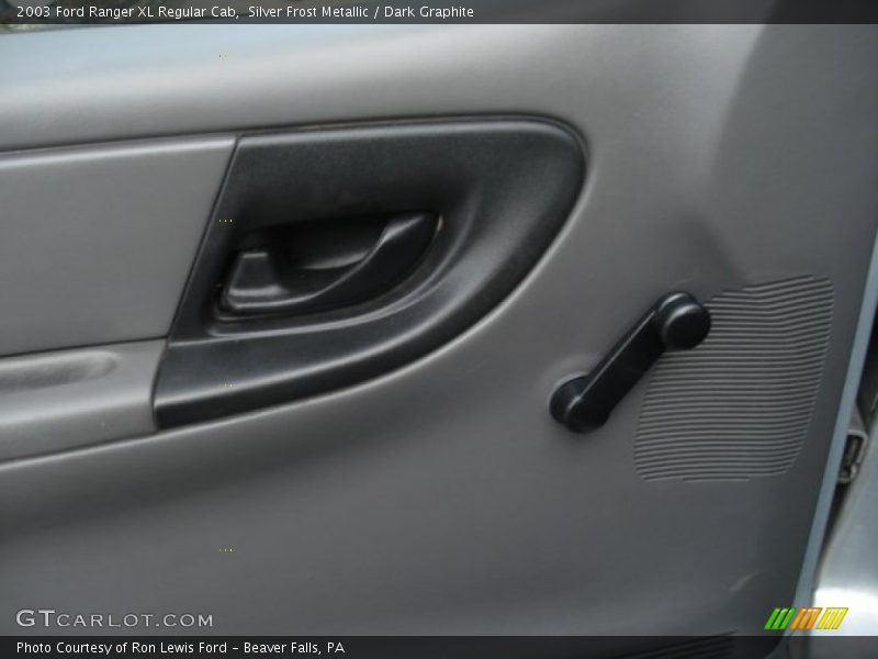 Silver Frost Metallic / Dark Graphite 2003 Ford Ranger XL Regular Cab