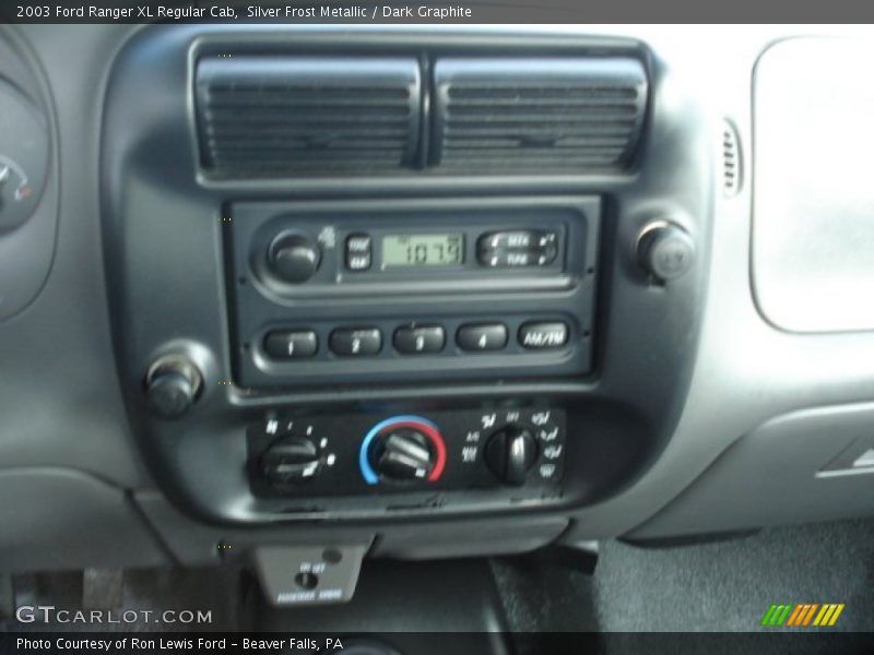 Silver Frost Metallic / Dark Graphite 2003 Ford Ranger XL Regular Cab